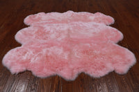 Thumbnail for 100% Natural New Zealand Sheepskin Pink 5' 0