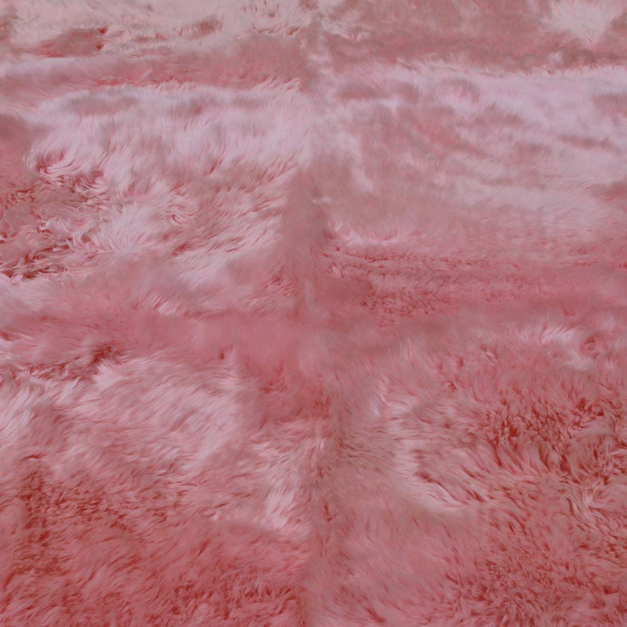 100% Natural New Zealand Sheepskin Pink 5' 0" x 6' 0"