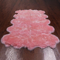Thumbnail for 100% Natural New Zealand Sheepskin Pink 6' 0