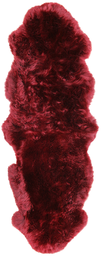 Thumbnail for 100% Natural New Zealand Sheepskin Burgundy 2' 0