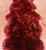 100% Natural New Zealand Sheepskin Burgundy 2' 0" x 6' 0"