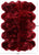 100% Natural New Zealand Sheepskin Burgundy 6' 0" x 9' 0"