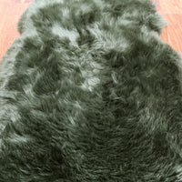 Thumbnail for 100% Natural New Zealand Sheepskin Green 2' 0