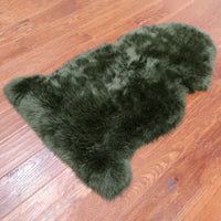 Thumbnail for 100% Natural New Zealand Sheepskin Green 2' 0