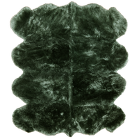 Thumbnail for 100% Natural New Zealand Sheepskin Green 6' 0