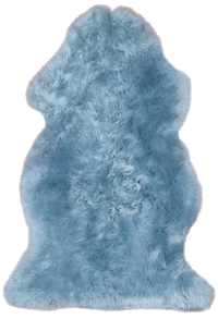 Thumbnail for 100% Natural New Zealand Sheepskin Blue 2' 0