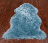 Thumbnail for 100% Natural New Zealand Sheepskin Blue 2' 0