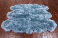 Thumbnail for 100% Natural New Zealand Sheepskin Blue 5' 0