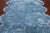 100% Natural New Zealand Sheepskin Blue 6' 0" x 9' 0"