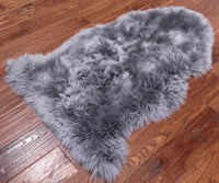 Thumbnail for 100% Natural New Zealand Sheepskin Grey 2' 0