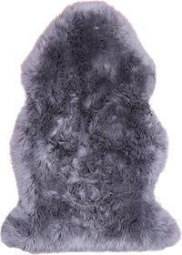 Thumbnail for 100% Natural New Zealand Sheepskin Grey 2' 0