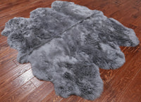 Thumbnail for 100% Natural New Zealand Sheepskin Grey 5' 0