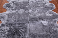 Thumbnail for 100% Natural New Zealand Sheepskin Grey 6' 0