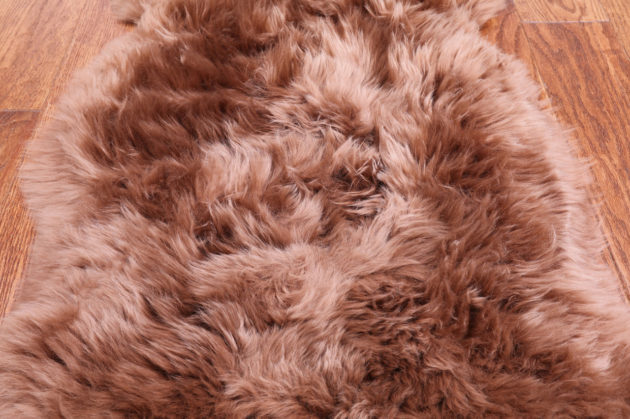 100% Natural New Zealand Sheepskin Toffee 2' 0" x 3' 0"