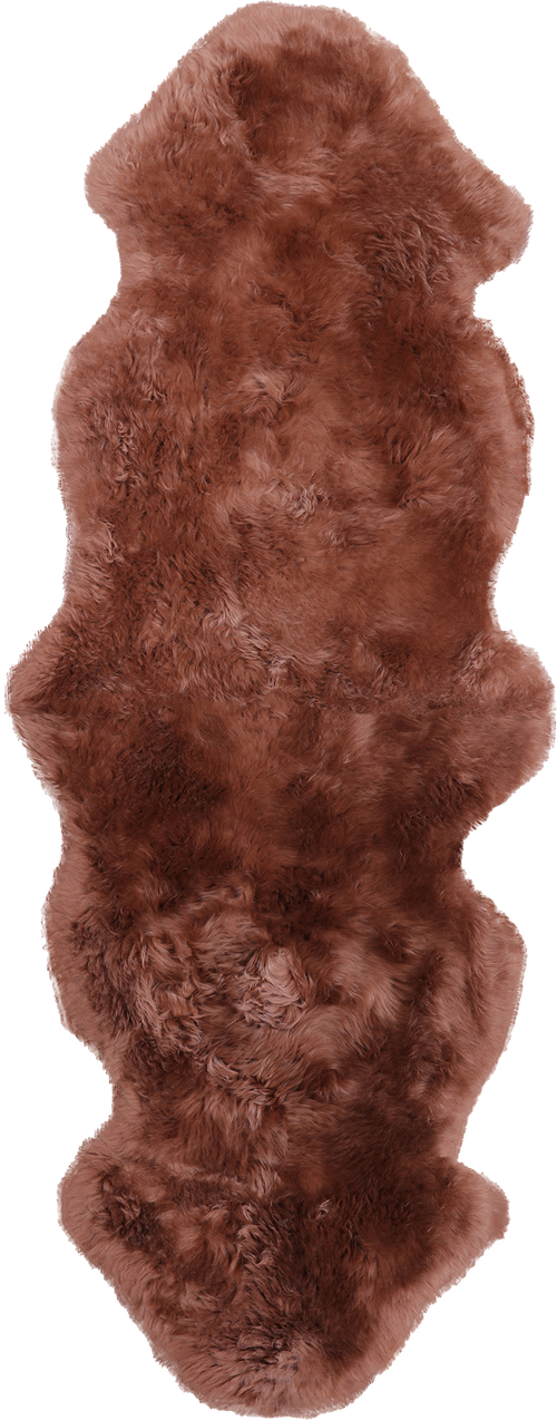 100% Natural New Zealand Sheepskin Toffee 2' 0