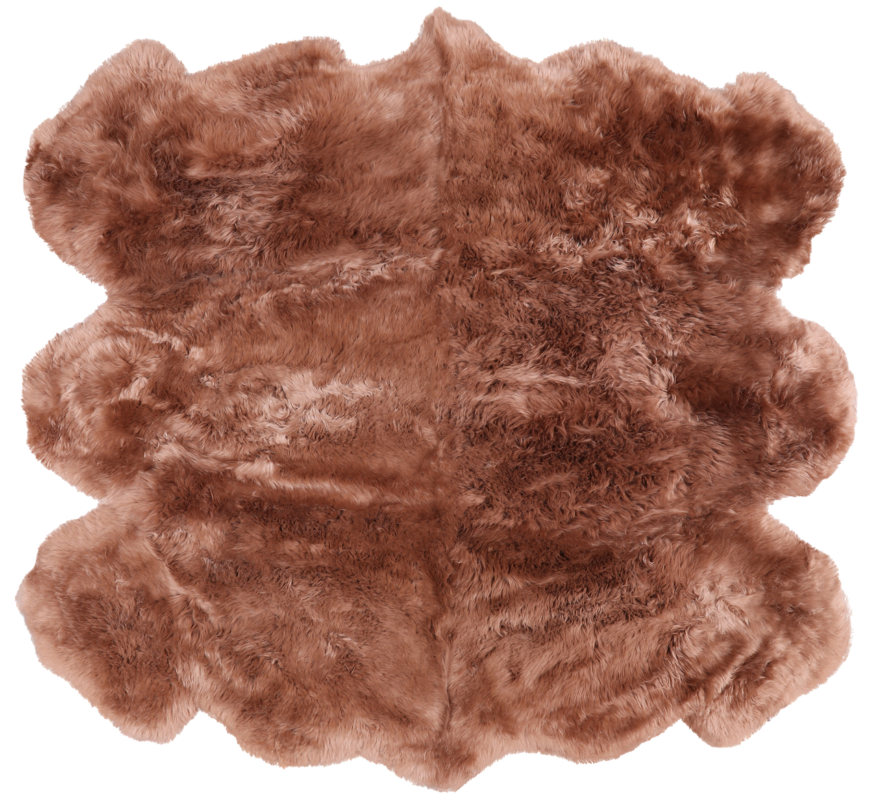 100% Natural New Zealand Sheepskin Toffee 5' 0" x 6' 0"