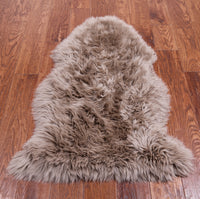 Thumbnail for 100% Natural New Zealand Sheepskin Taupe 2' 0