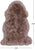 100% Natural New Zealand Sheepskin Taupe 2' 0" x 3' 0"