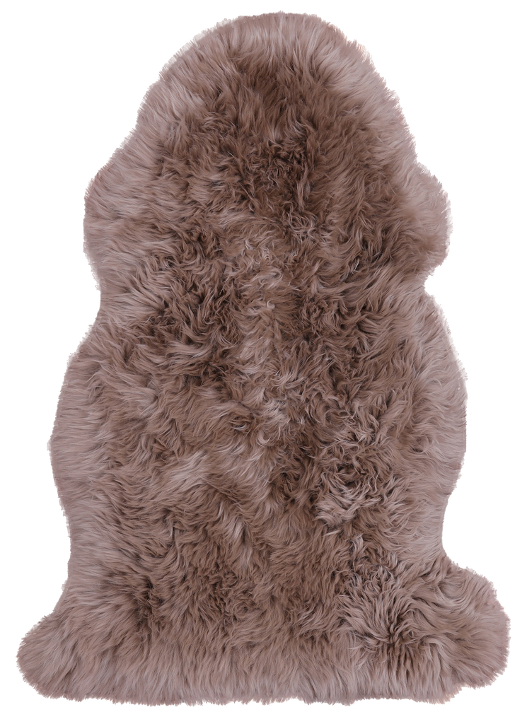 100% Natural New Zealand Sheepskin Taupe 2' 0" x 3' 0"