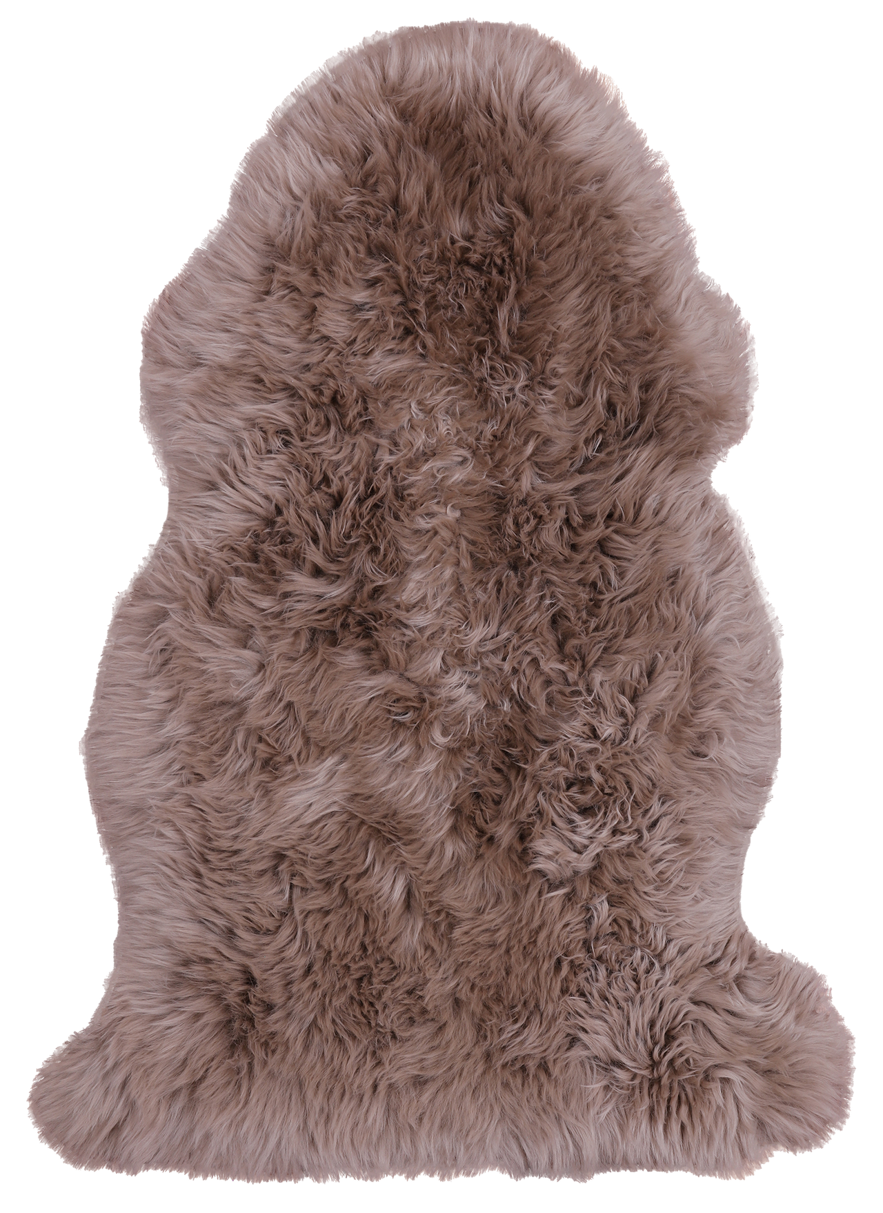 100% Natural New Zealand Sheepskin Taupe 2' 0" x 3' 0"