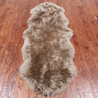 Thumbnail for 100% Natural New Zealand Sheepskin Taupe 2' 0
