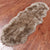100% Natural New Zealand Sheepskin Taupe 2' 0" x 6' 0"