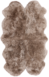 Thumbnail for 100% Natural New Zealand Sheepskin Taupe 4' 0