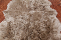 Thumbnail for 100% Natural New Zealand Sheepskin Taupe 4' 0