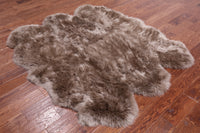 Thumbnail for 100% Natural New Zealand Sheepskin Taupe 5' 0