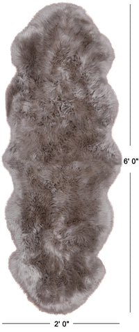 Thumbnail for 100% Natural New Zealand Sheepskin Dark Beige 2' 0