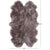100% Natural New Zealand Sheepskin Dark Beige 4' 0" x 6' 0"