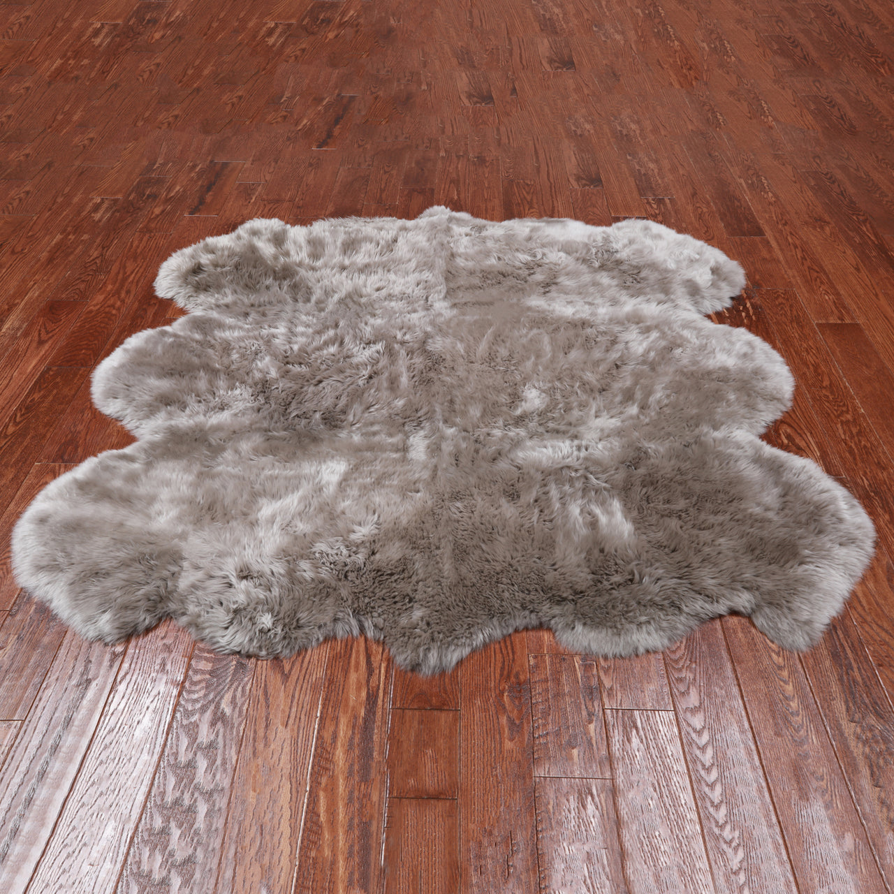 100% Natural New Zealand Sheepskin Dark Beige 5' 0" x 6' 0"