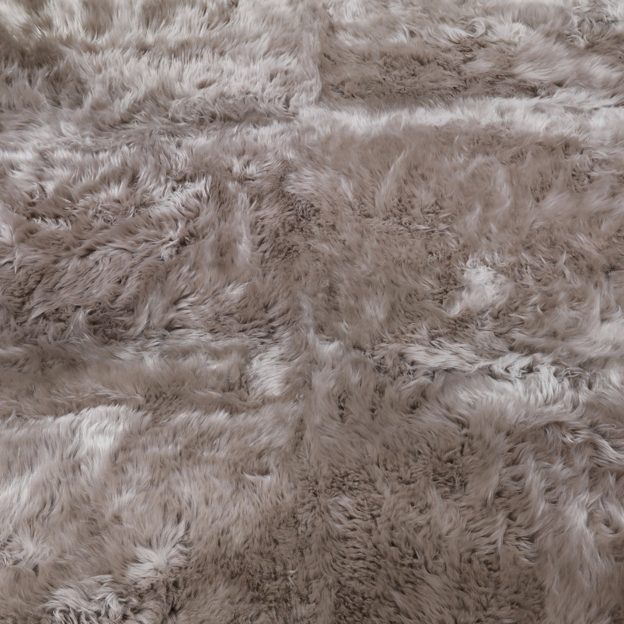 100% Natural New Zealand Sheepskin Dark Beige 5' 0" x 6' 0"