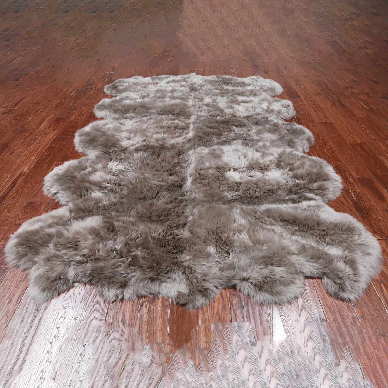 100% Natural New Zealand Sheepskin Dark Beige 6' 0" x 9' 0"