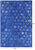Blue Patchwork Natural Cowhide Rug - 6' 0" x 9' 0"