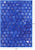 Blue Patchwork Natural Cowhide Rug - 6' 0" x 9' 0"