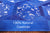 Blue Patchwork Cowhide Rug - 6' 0" x 9' 0"