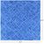 Blue Square Patchwork Natural Cowhide Rug - 8' 0" x 8' 0"