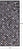 Black & Grey Patchwork Natural Cowhide Runner Rug - 4' 0" x 10' 0"
