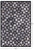 Black & Grey Patchwork Natural Cowhide Rug - 4' 0" x 6' 0"