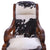 Hair-On Cowhide Wooden Handcrafted Rocking Chair