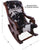 Hair-On Cowhide Wooden Handcrafted Rocking Chair