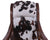 Hair-On Cowhide Wooden Handcrafted Rocking Chair