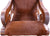 Hair-On Cowhide Wooden Handcrafted Rocking Chair