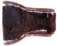 Thumbnail for Hair-On Cowhide Wooden Handcrafted Rocking Chair