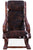Hair-On Cowhide Wooden Handcrafted Rocking Chair