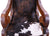Hair-On Cowhide Wooden Handcrafted Rocking Chair