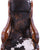 Hair-On Cowhide Wooden Handcrafted Rocking Chair