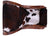 Hair-On Cowhide Wooden Handcrafted Rocking Chair