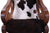 Hair-On Cowhide Wooden Handcrafted Rocking Chair